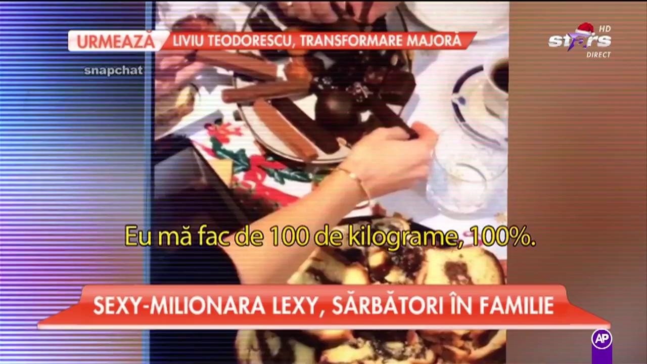 Sexy-milionera Lexy, sărbători &icirc;n familie