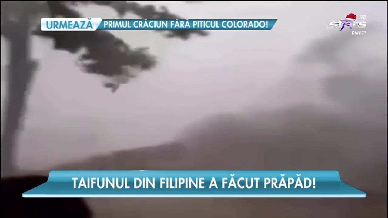 Dezastru &icirc;n Filipine! Peste 400 de mii de persoane au fost evacuate și aproximativ 330 de zboruri anulate