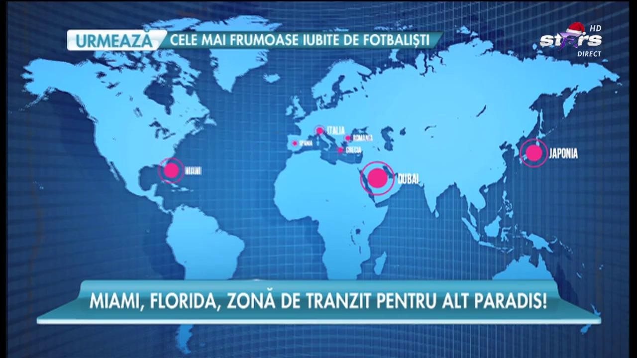 Harta răsp&acirc;ndirii divelor noastre pe mapamond