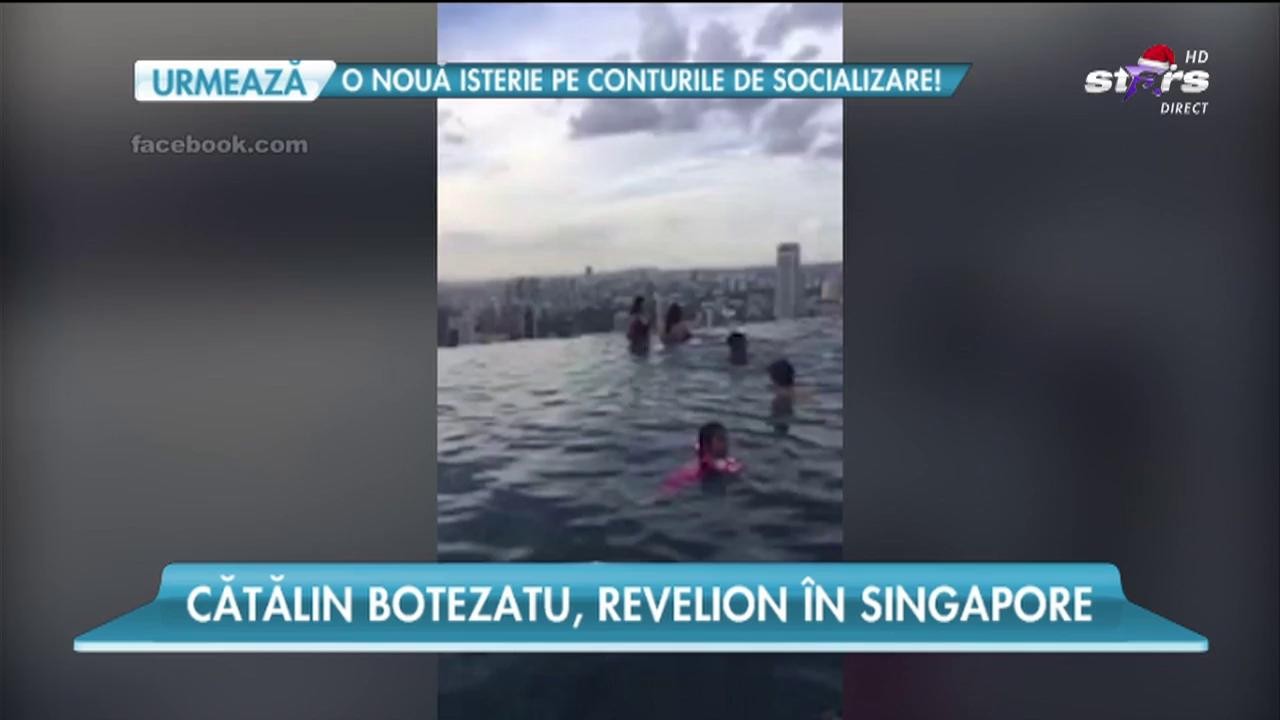 Cătălin Botezatu &icirc;şi va petrece Revelionul &icirc;n Singapore