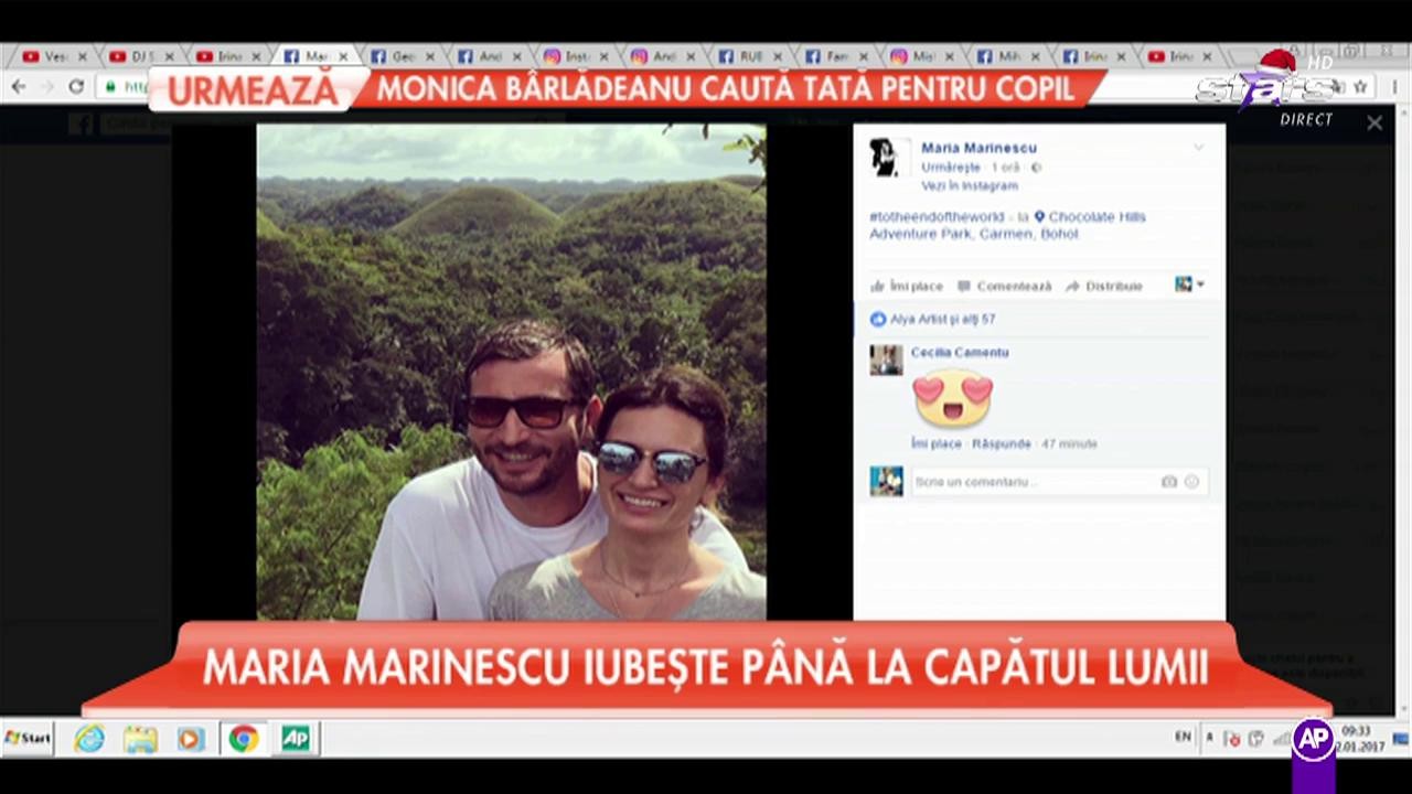 Maria Marinescu iubeşte p&acirc;nă la capătul lumii!