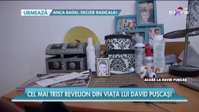 Cel mai trist Revelion din viața lui David Pușcaș, fiul Luminiței Anghel