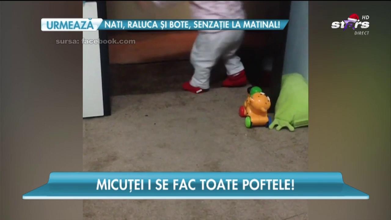 S&acirc;nziana Buruiană o răsfaţă la maximum pe fetiţa ei!