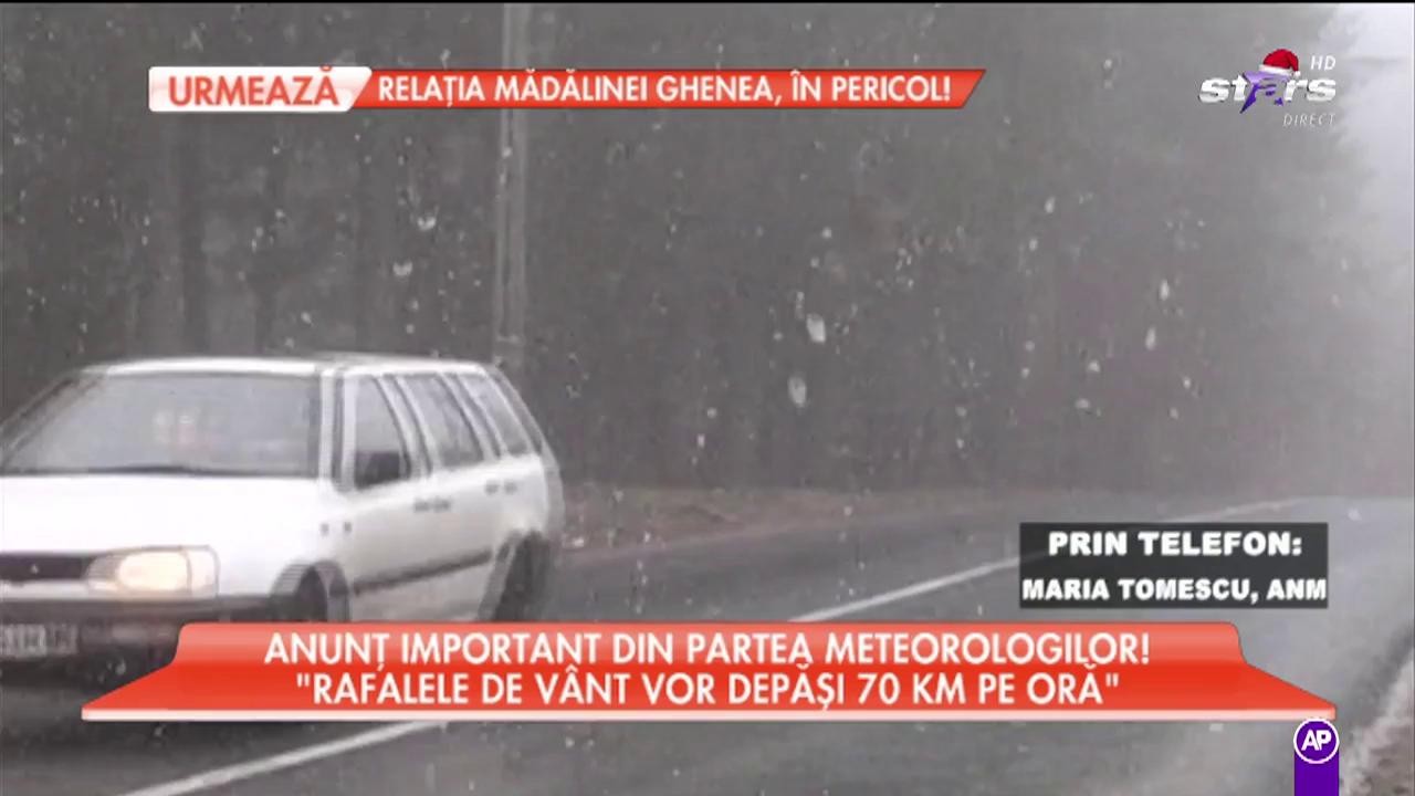 Iarna &icirc;şi intră &icirc;n drepturi! Un ciclon a lovit Rom&acirc;nia şi se anunţă temperaturi extrem de scăzute