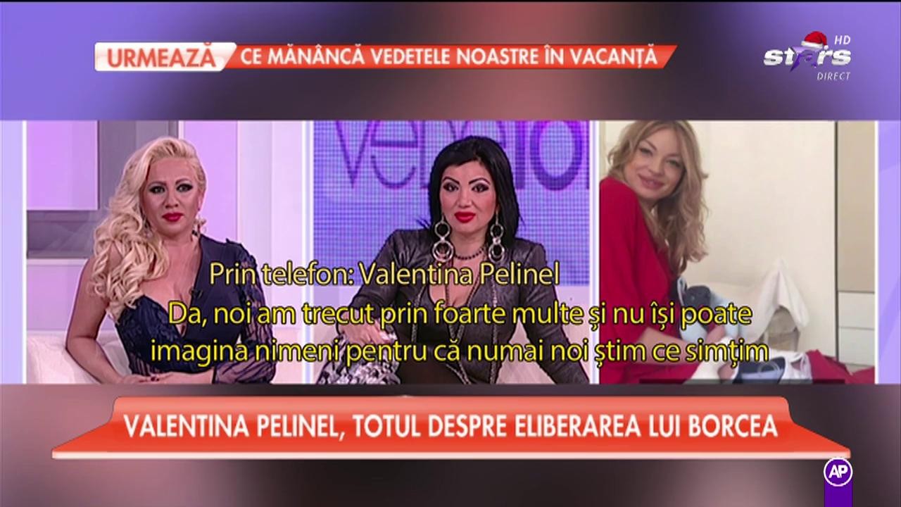 Valentina Pelinel, totul despre eliberarea lui Borcea