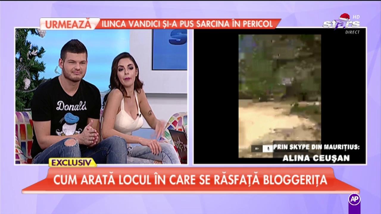 Alina Ceușan, &icirc;n direct din Maurițius! "Mi-am petrecut Revelionul aici"
