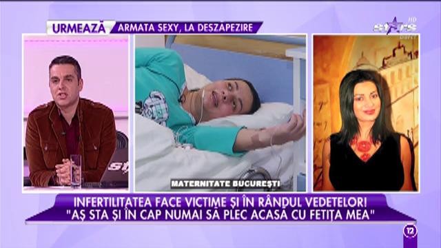 Infertilitatea face victime și &icirc;n r&acirc;ndul vedetelor. &rdquo;&Icirc;n trecut, mi-a murit un copil!&rdquo;