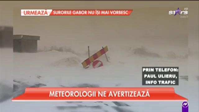 Cod portocaliu de ninsoare, gheață și v&acirc;nt