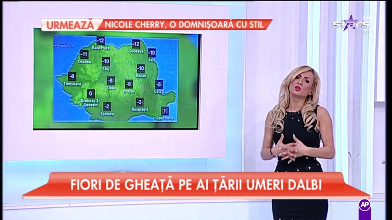 Meteo 07/01/2017. Ger &icirc;n toată Rom&acirc;nia