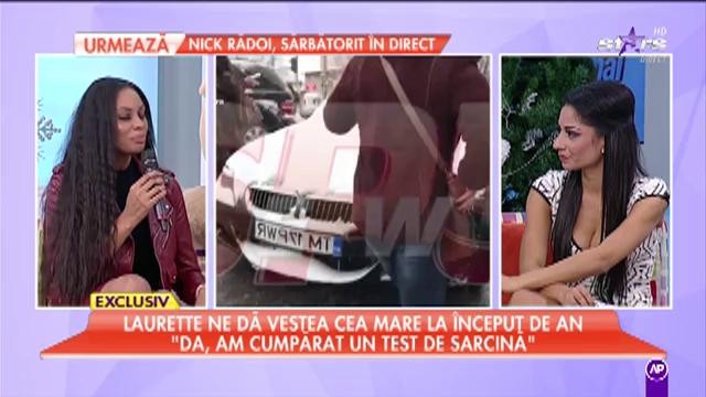 Laurette: &rdquo;Da, am cumpărat un test de sarcină&rdquo;