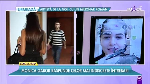 Monica Gabor, &icirc;n direct din SUA: "Nu am o viaţă spectaculoasă, am o viaţă normală!"