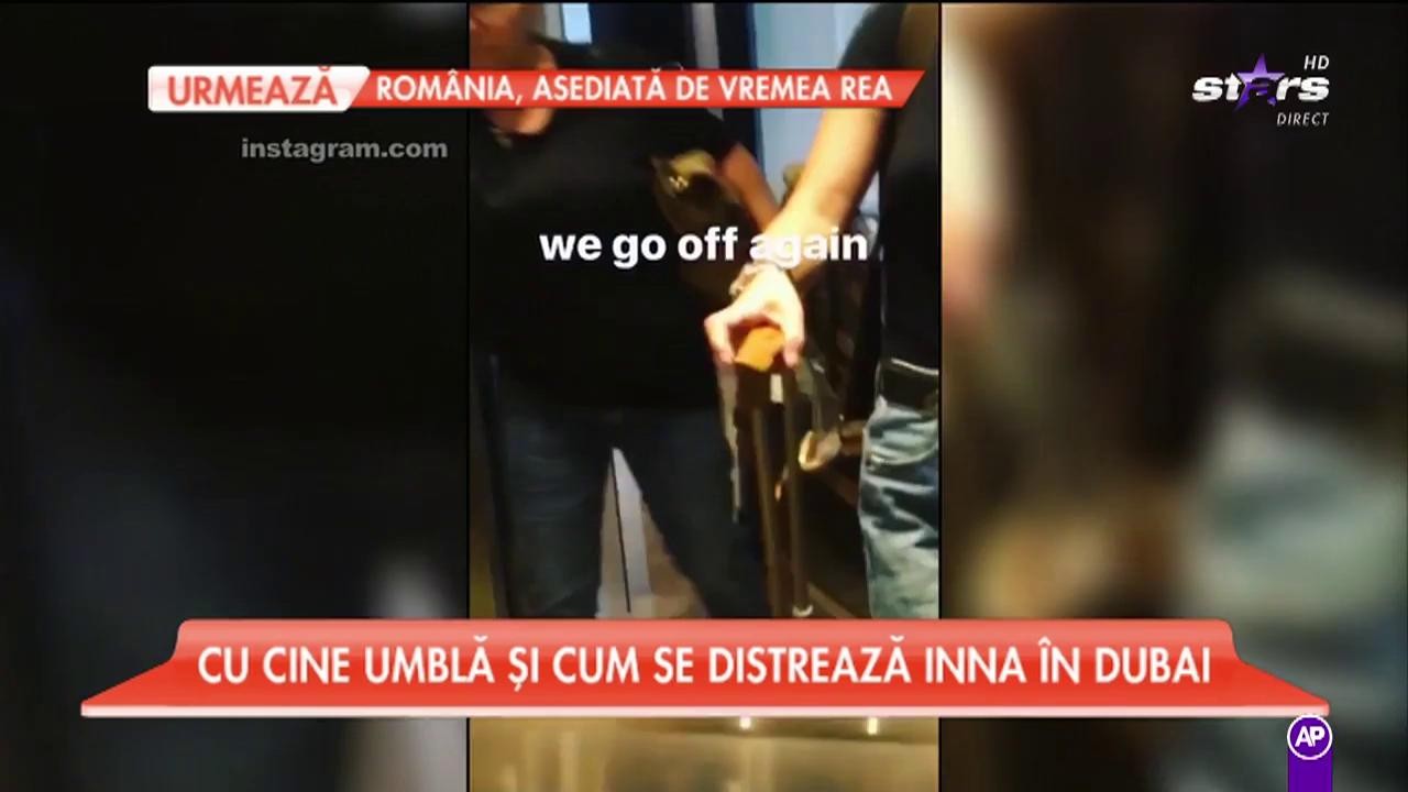 Cu cine umblă și cum se distrează Inna &icirc;n Dubai