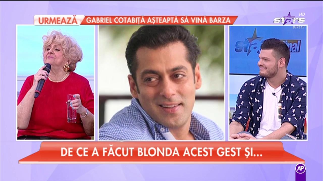 Iulia V&acirc;ntur l-a &icirc;mbrăcat &icirc;n IE pe Salman Khan