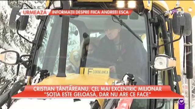 Cristian Ţ&acirc;nţăreanu a rămas &icirc;nzăpezit