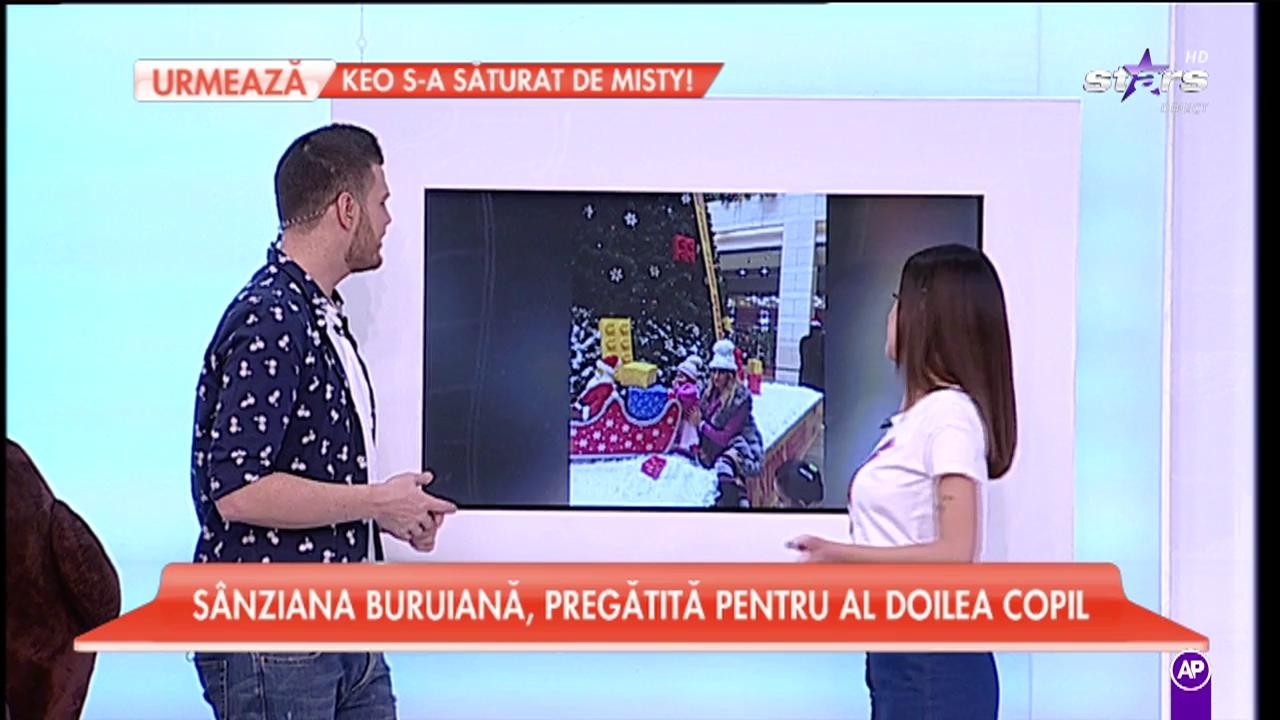 S&acirc;nziana Buruiană, pregătită pentru al doilea copil
