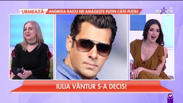 Iulia V&acirc;ntur a c&acirc;ntat &icirc;n fața lui Salman Khan