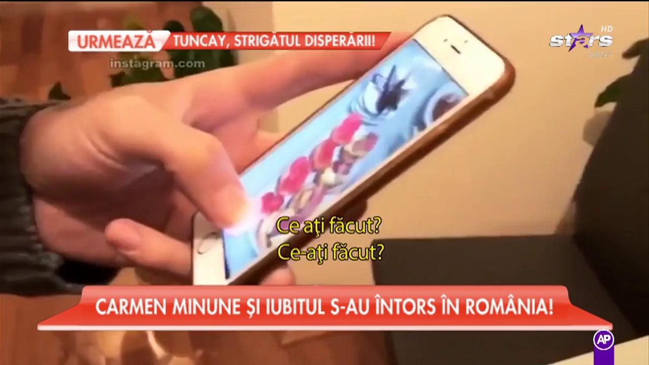 Carmen Minune și iubitul s-au &icirc;ntors &icirc;n Rom&acirc;nia!