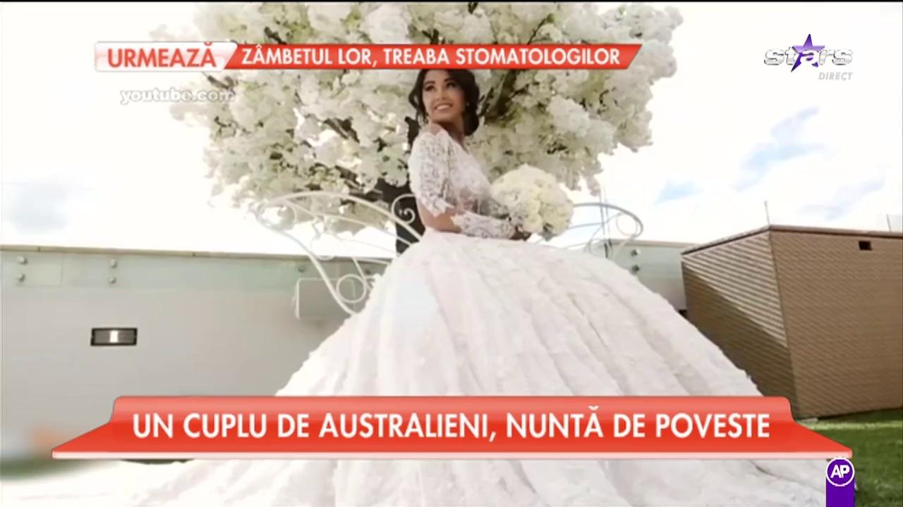 Nunta perfectă! De asta au avut parte un cuplu faimos din Australia