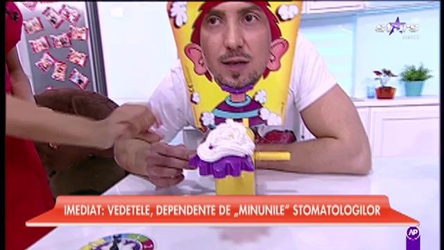 Provocare inedtă la Star Matinal! Sonny Flame şi-a luat o "palmă" de frişcă &icirc;n faţă!