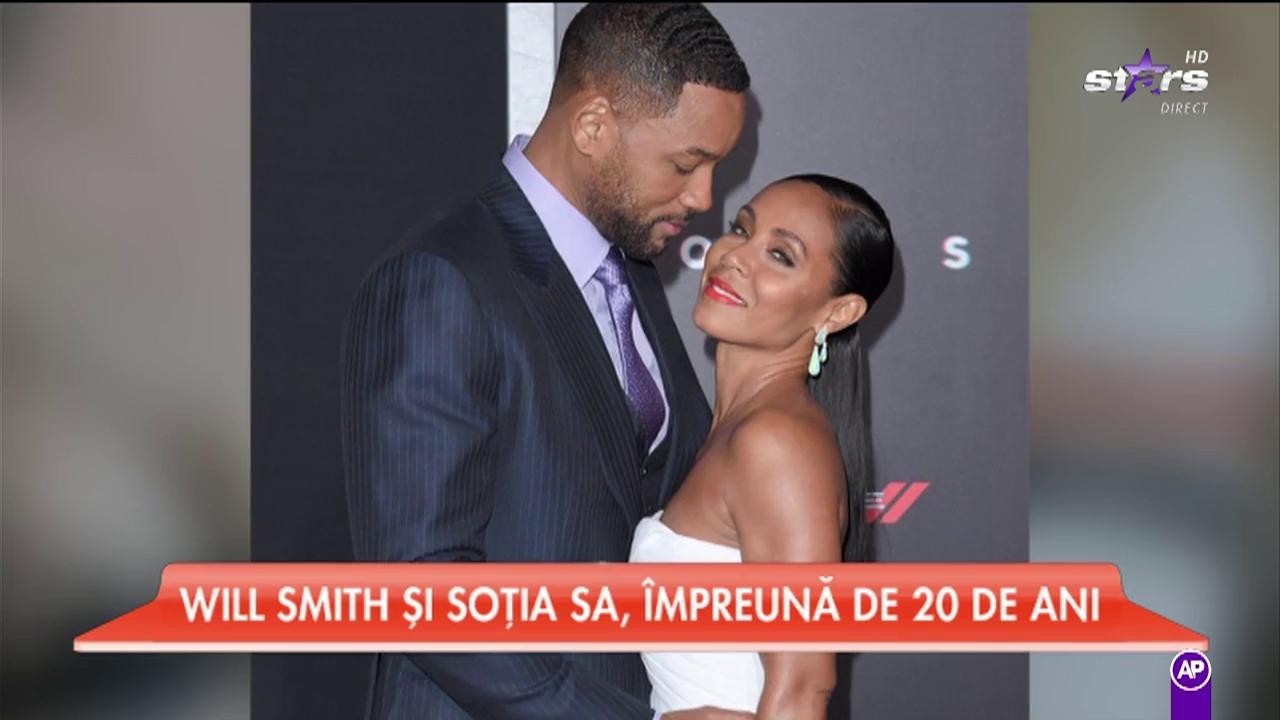 Will Smith și soția lui, Jada, &icirc;mplinesc 20 de ani de căsătorie
