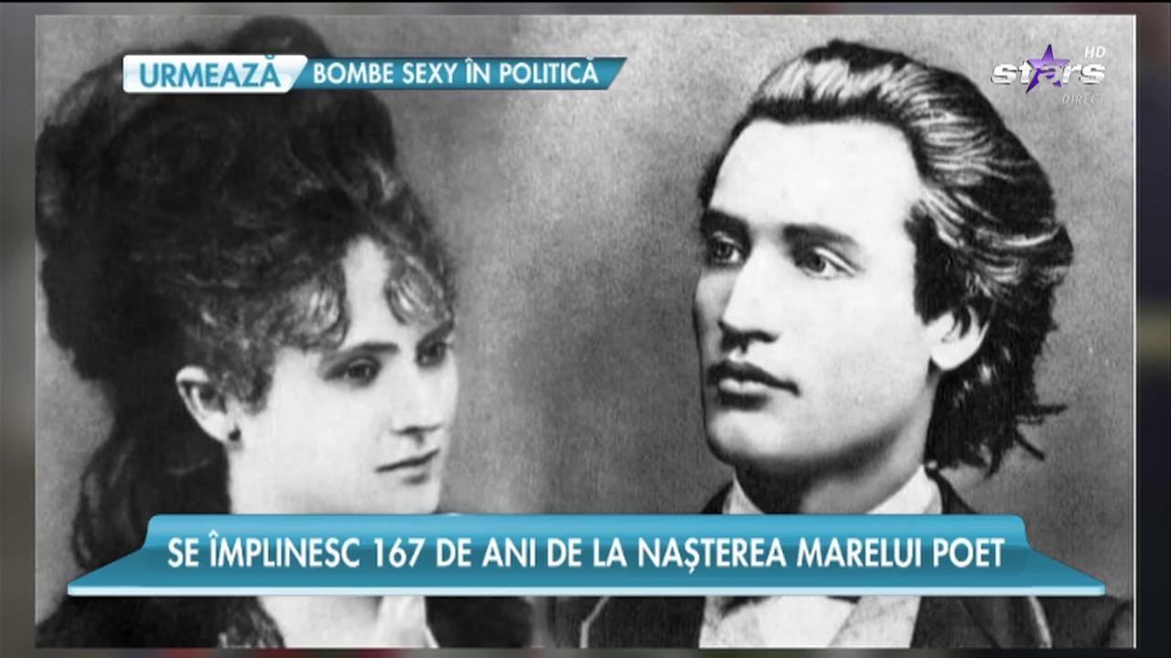 Se &icirc;mplinesc 167 de ani de la naşterea marelui poet, Mihai Eminescu