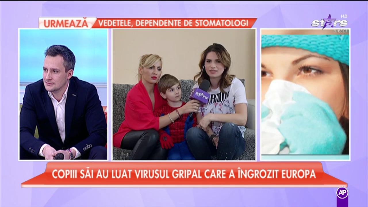 Ellie White trăieşte o spaimă teribilă! Copiii ei au luat virusul gripal care a &icirc;ngrozit Europa!