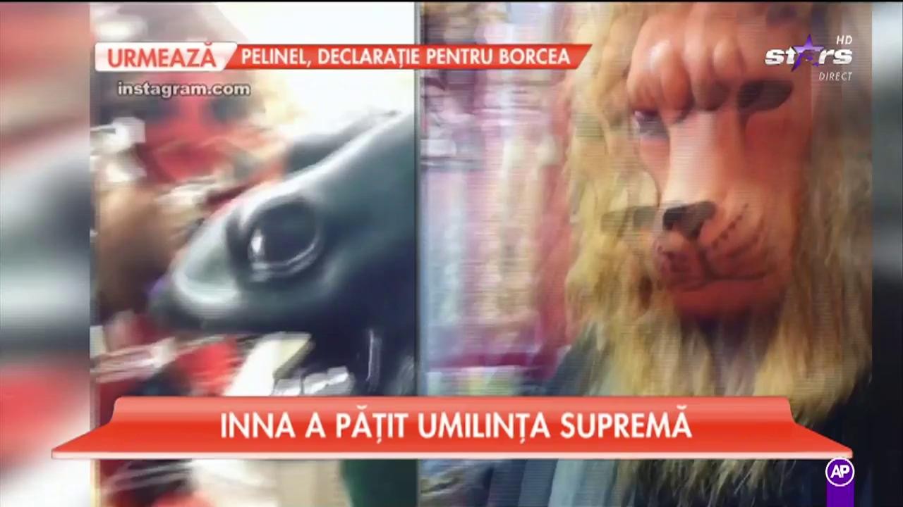 Inna a pățit umilința supremă! C&acirc;nd nu c&acirc;ntă, nu o recunoaște nimeni!