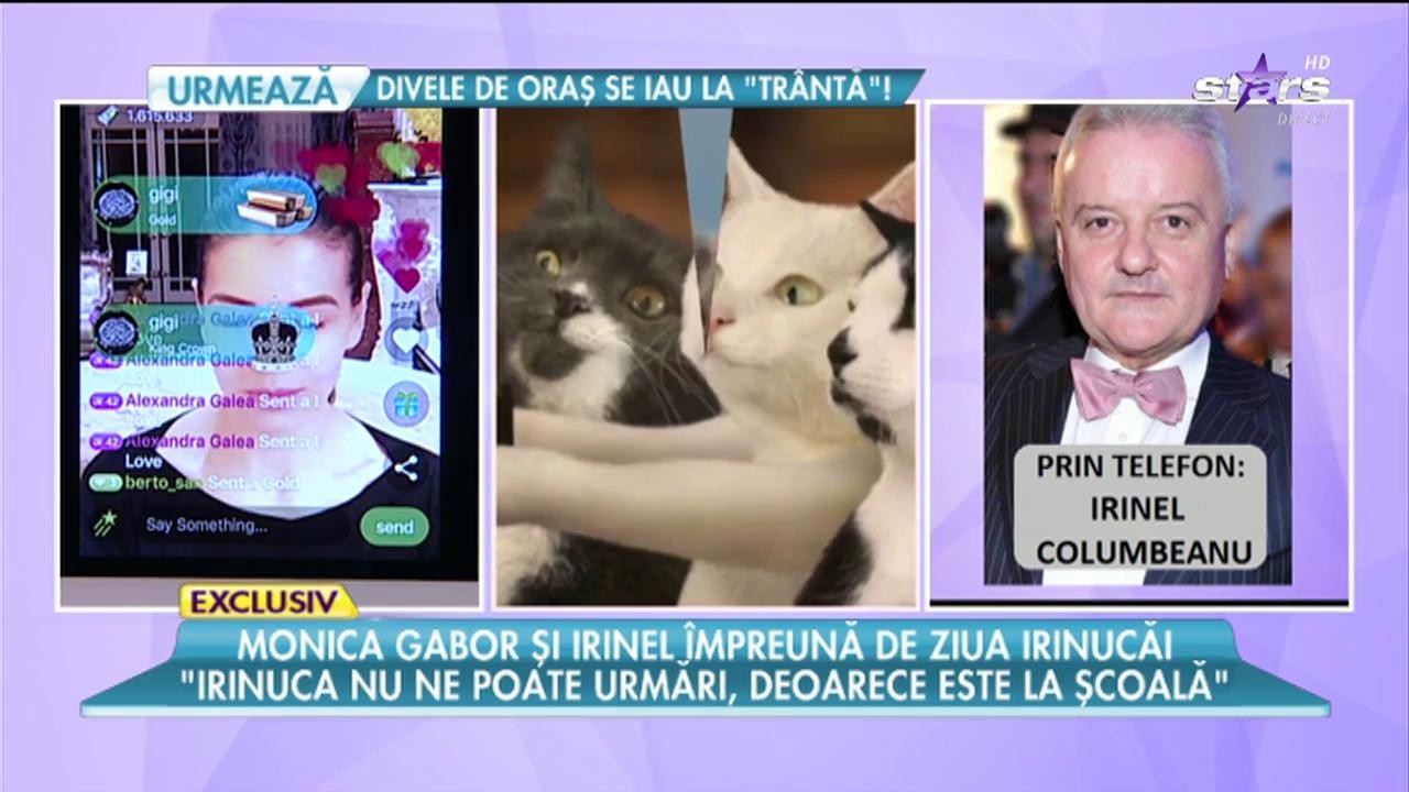 Monica Gabor și Irinel, &icirc;mpreună de ziua Irinucăi: Monica: &rdquo;&Icirc;i doresc &icirc;n fiecare zi dragostea mea&rdquo;