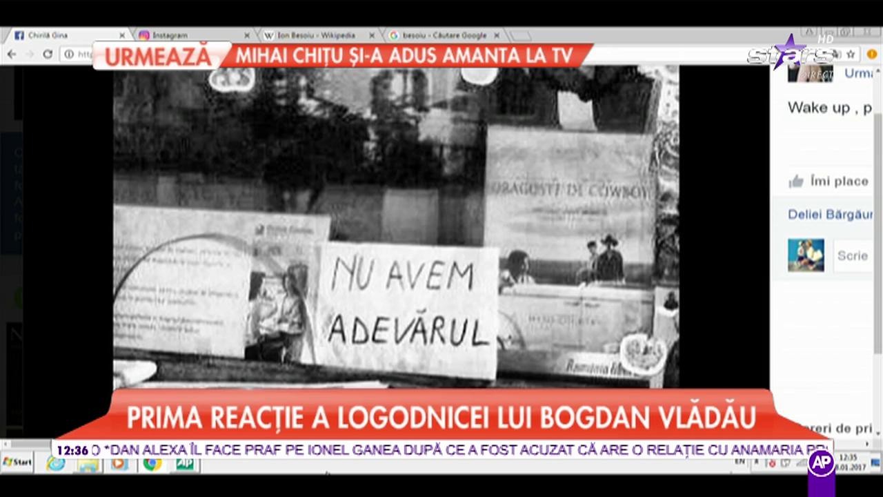 Prima reacție a Ginei Chirilă după ce Bogdan Vlădău a fost prins că o &icirc;nşela!