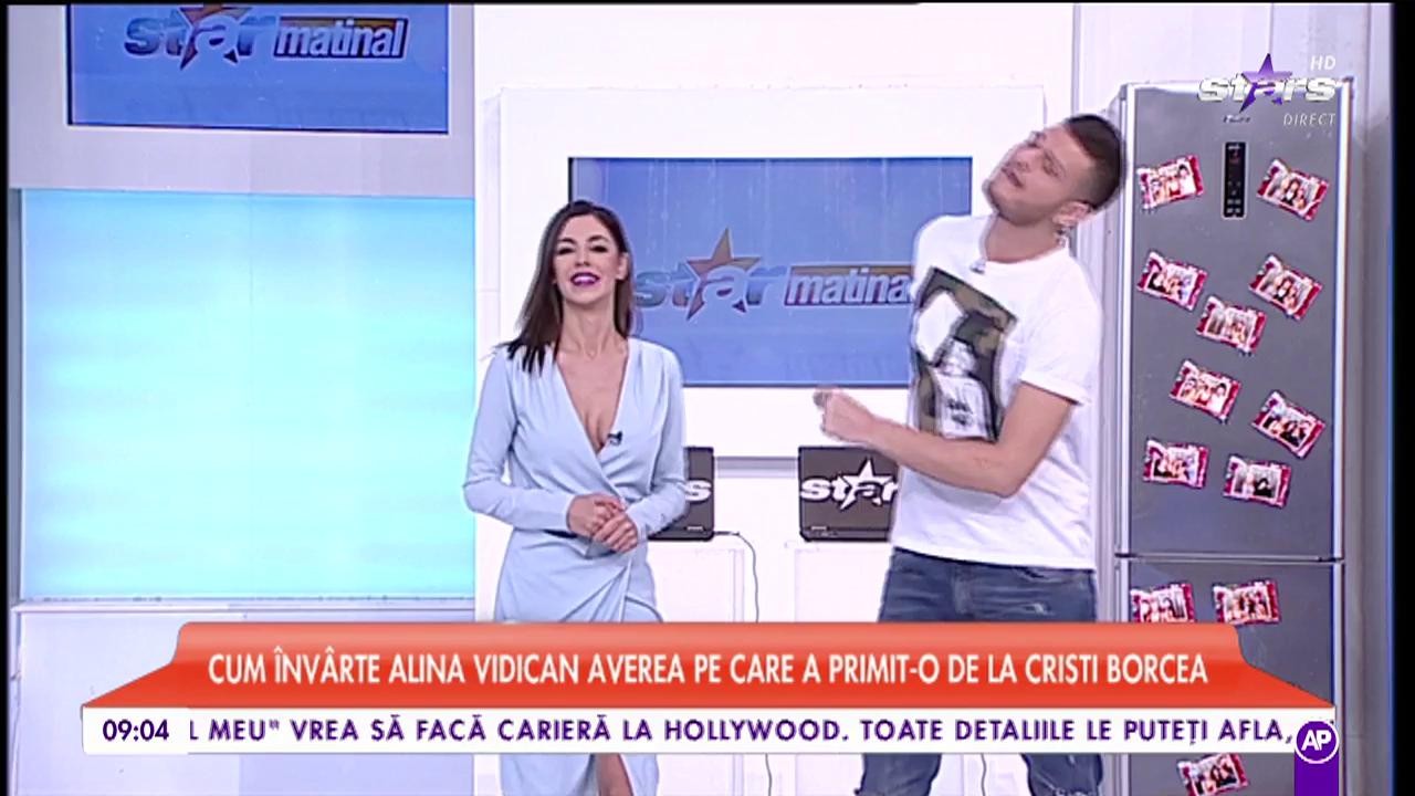 Cum &icirc;nv&acirc;rte Alina Vidican averea pe care a primit-o de la Cristi Borcea