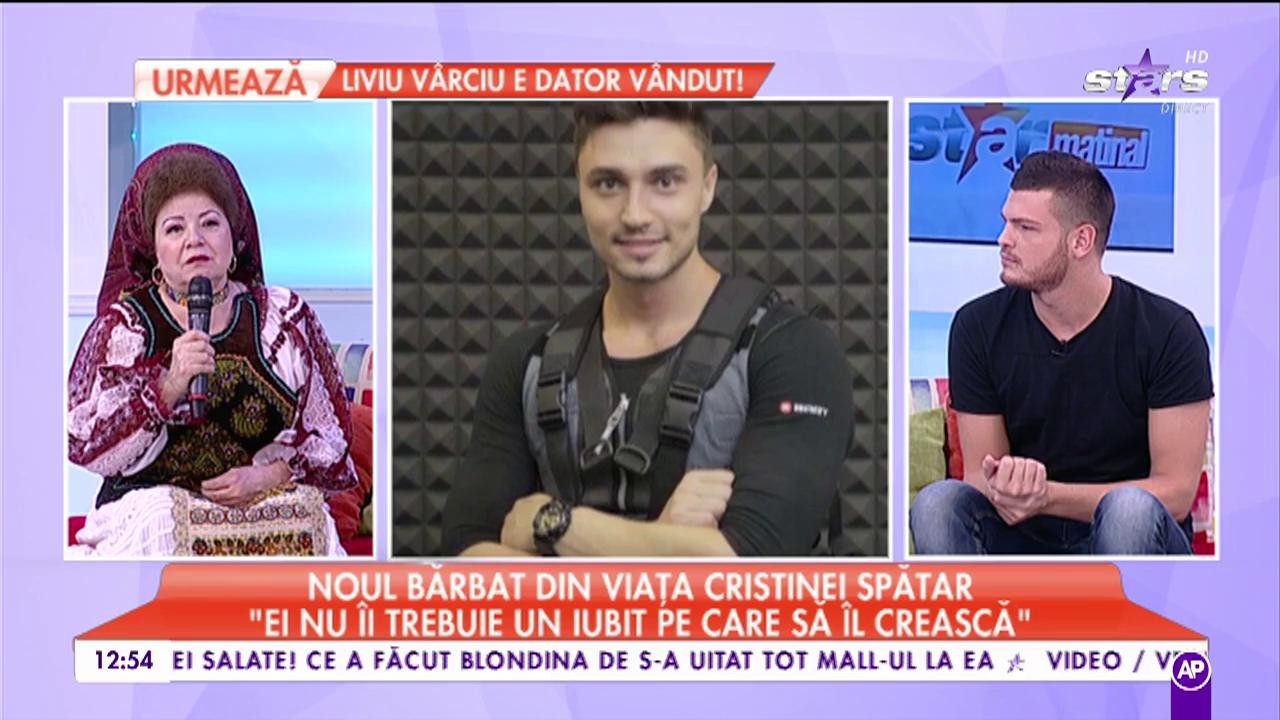 Cristina Spătar a fost prinsă &icirc;n timp ce se săruta cu antrenorul de fitness Tibi Vărzaru