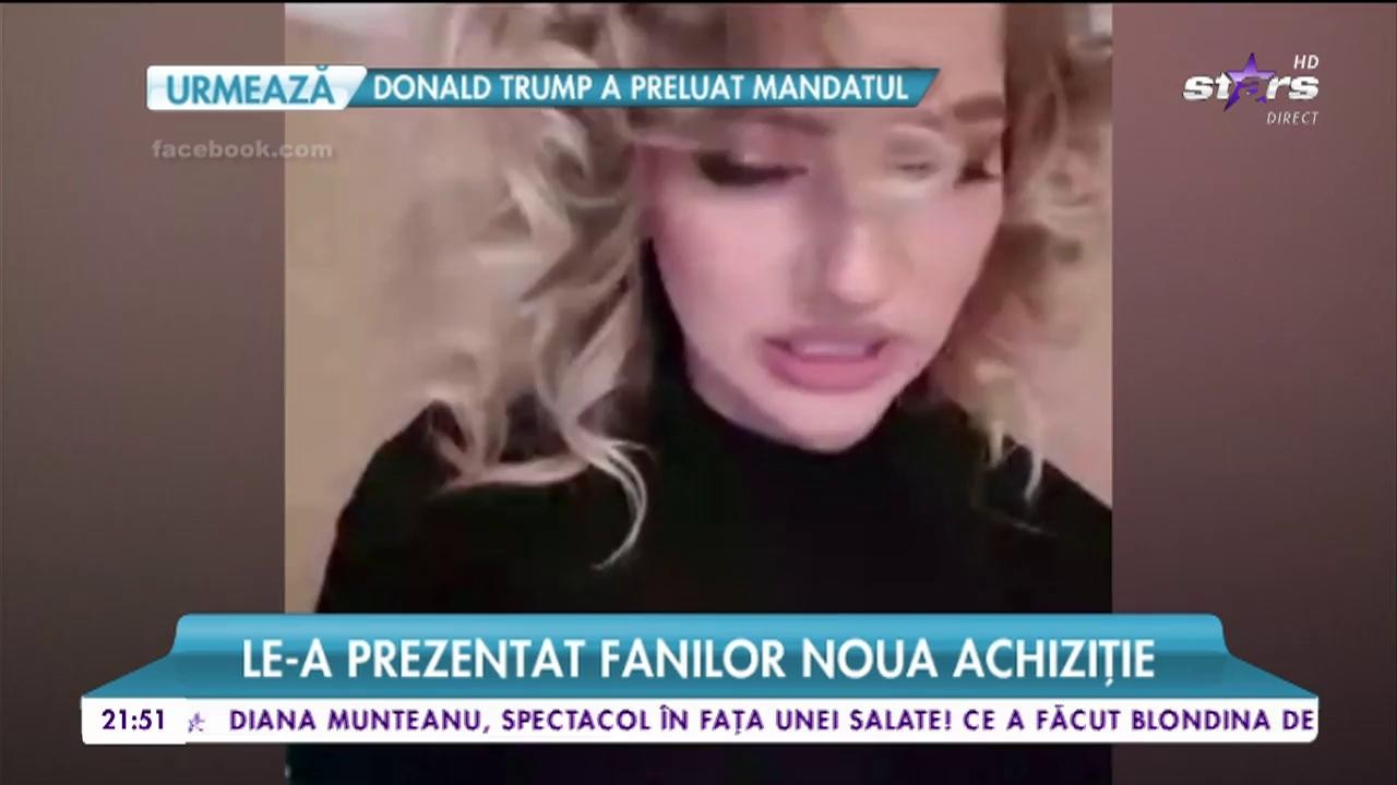 Lidia Buble le-a prezentat fanilor noua achiziţie