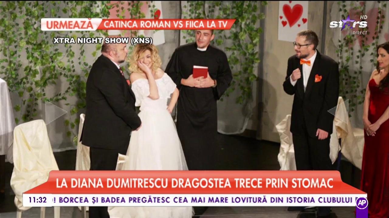 La Diana Dumitrescu dragostea trece prin stomac