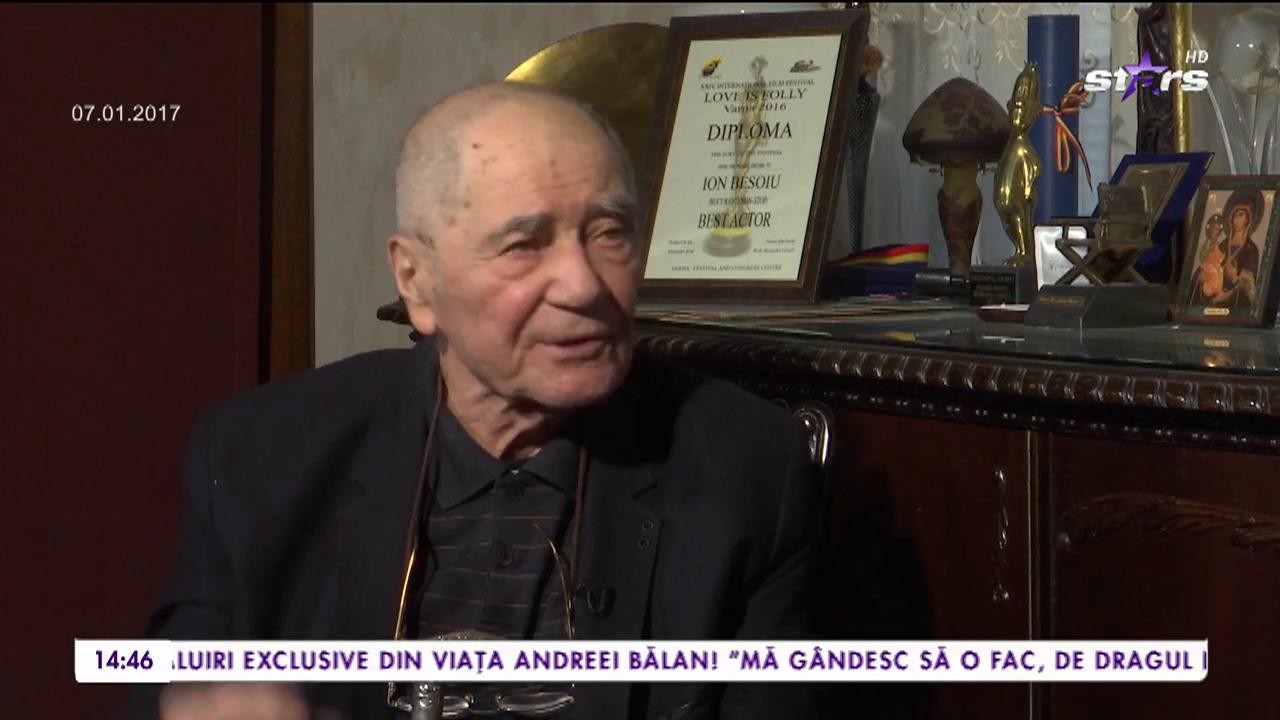 Ion Besoiu "Am fost general, am fost colonel &icirc;n armată. Am făcut războiul la film!"