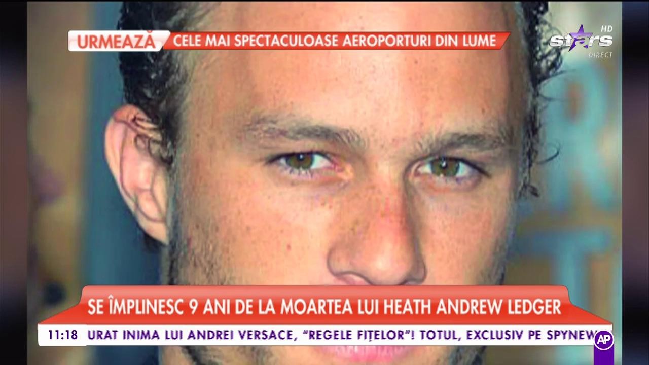 9 ani de la trecerea &icirc;n nefiinţă a marelui actor Heath Andrew Ledger