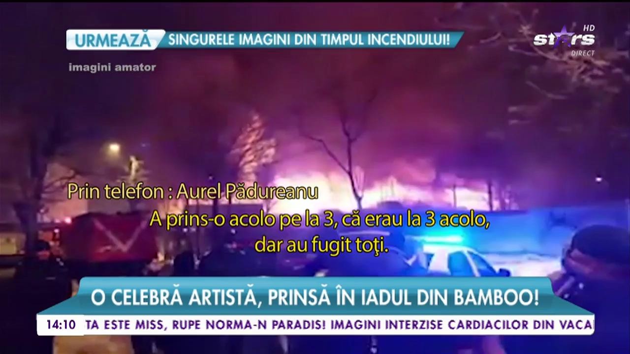 Cornelia Catanga şi fiul ei, Alexandru, se aflau &icirc;n clubul Bamboo &icirc;n momentul incendiului