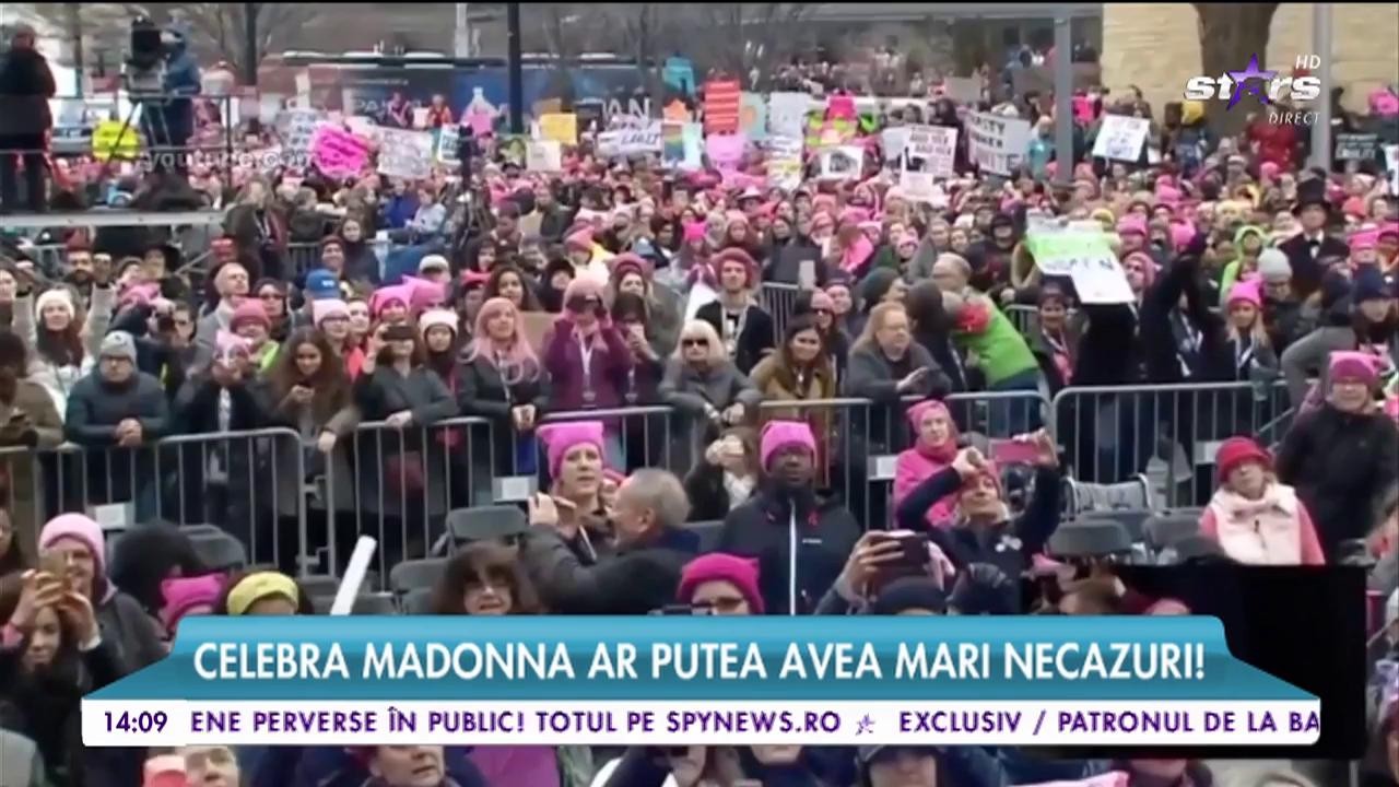 Madonna a făcut declaraţii care au adus-o &icirc;n atenţia serviciilor secrete