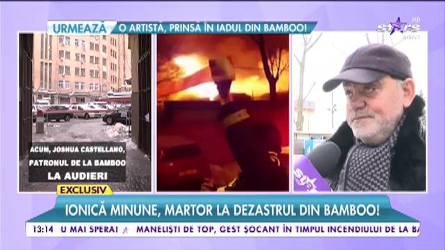 Lăutarul Ionică Minune, martor la dezastrul din clubul Bamboo