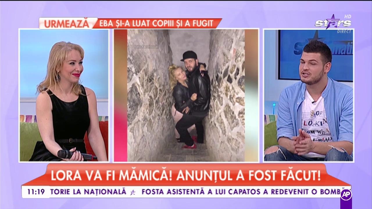 O cunoscută vedetă a făcut anunţul. &rdquo;Lora va fi mămică!&rdquo;