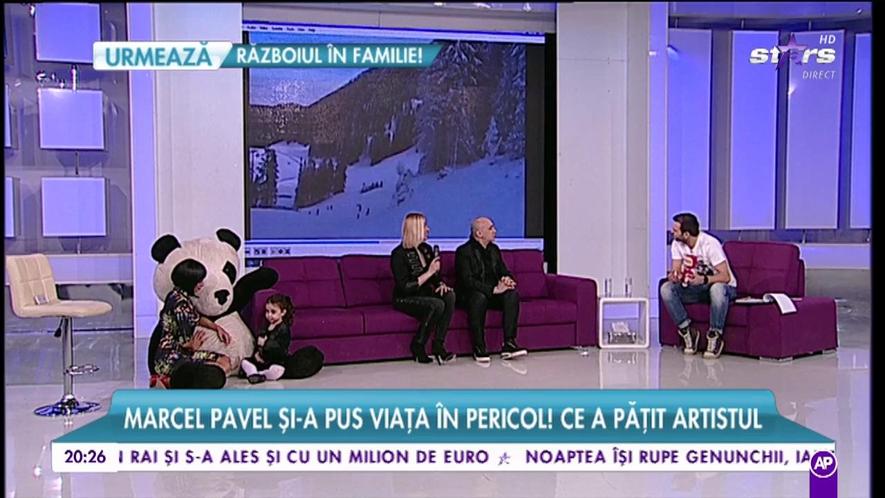 Marcel Pavel și-a pus viața &icirc;n pericol. Iată ce a pățit artistul