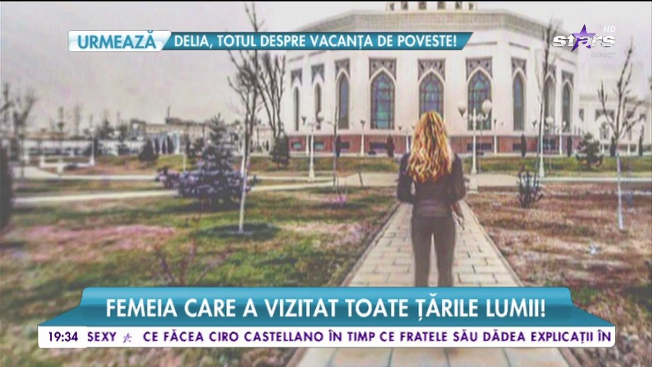 Femeia care a vizitat toate ţările lumii!