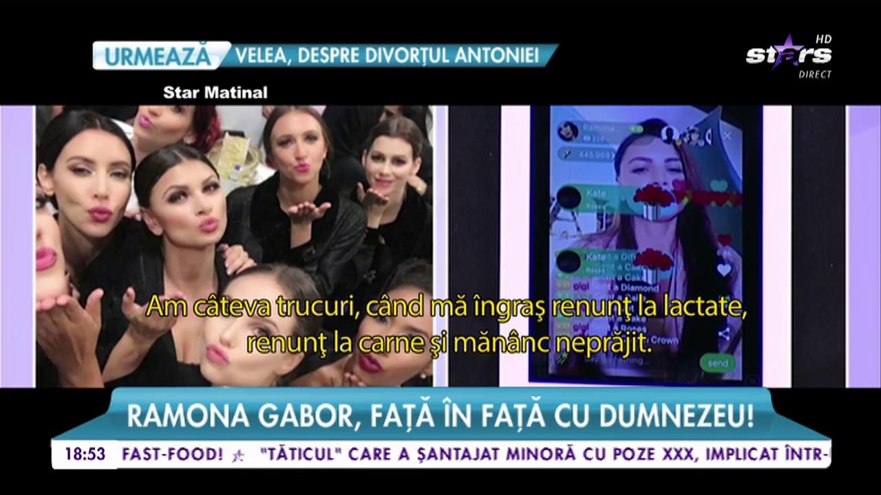 Ramona Gabor, faţă &icirc;n faţă cu Dumnezeu!