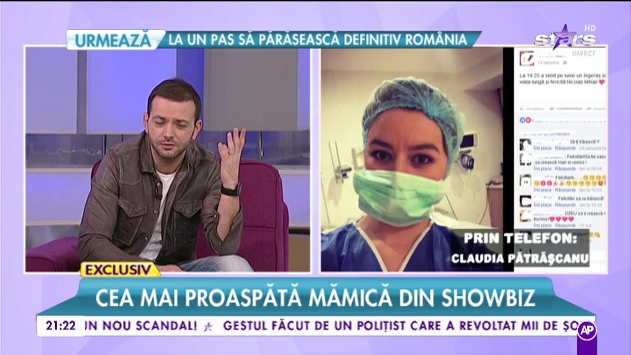 Claudia Pătrăşcanu: &rdquo;&Icirc;mi doresc să alăptez&rdquo;