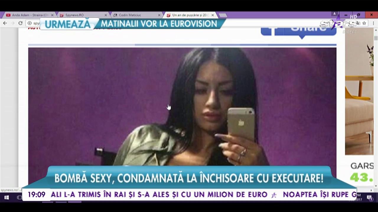 Bombă sexy, condamnată la &icirc;nchisoare cu executare