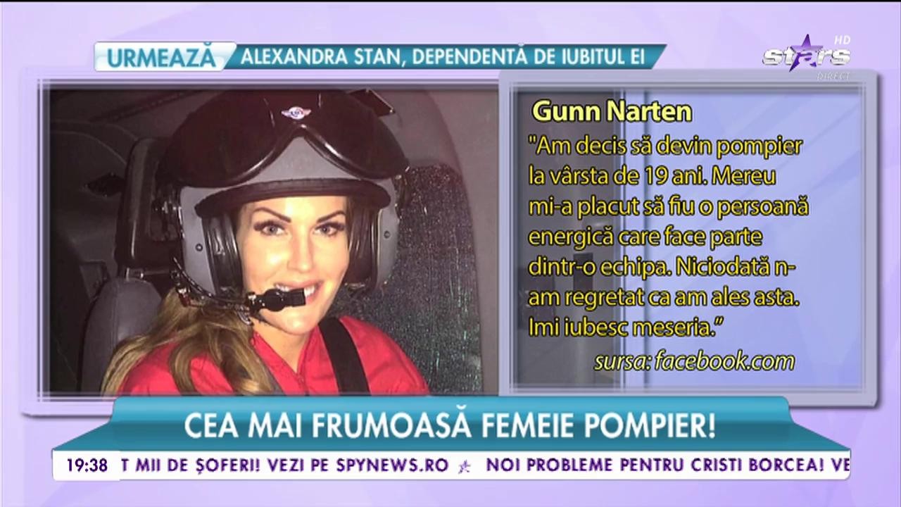 Cea mai frumoasă femeie pompier