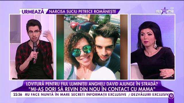Cu lacrimi &icirc;n ochi, David Puşcaş, mesaj emoţionant pentru Luminiţa Anghel: "Eşti omul care mi-a dat viaţă, m-a educat..."