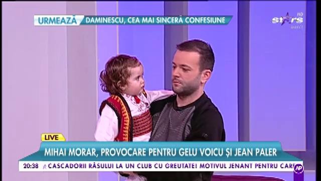 Gelu Voicu, cu familia &icirc;n platoul lui Morar