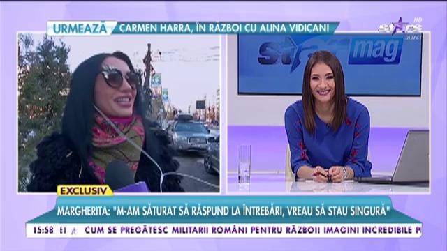 Margherita de la Clejani: &rdquo;Mă mut cu chirie!&rdquo;