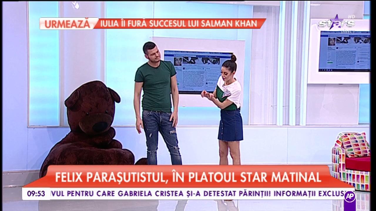 Mihaela Rădulescu, &icirc;n pericol? O prezentatoare tv de la noi mult, mai t&acirc;nără şi mai frumoasă, atentează la Felix Baumgartner