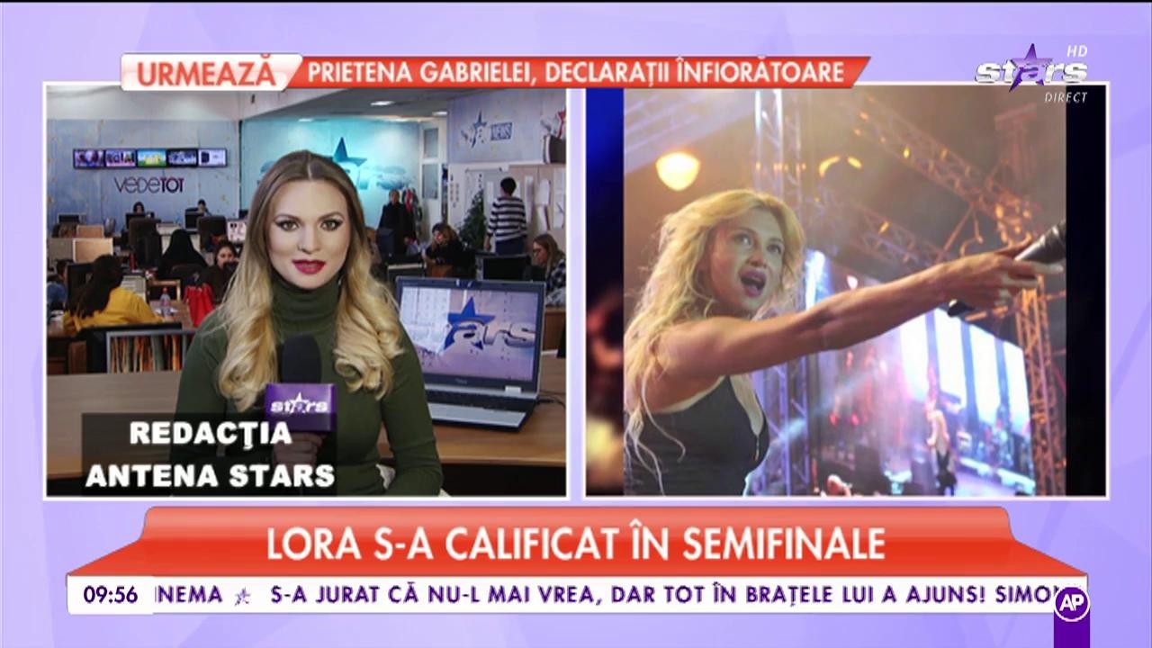 Lora s-a calificat &icirc;n semifinale la Eurovision